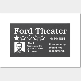 Abe Lincoln Ford Theater Review Posters and Art